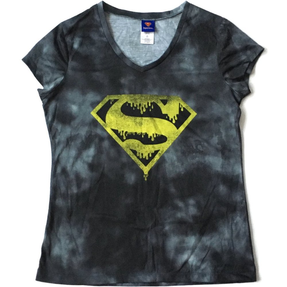 Supergirl Tie Dye Spooky Halloween T-shirt